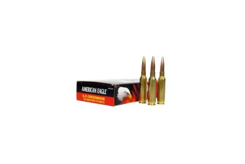 American Eagle 6.5 Creedmoor 120gr Open Tip Match, 20 Rnds - AE65CRD2