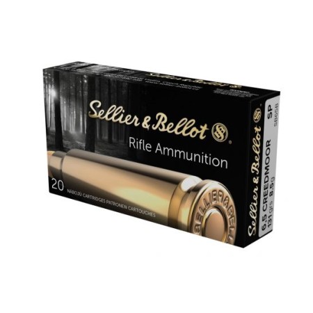 S&B 6.5 Creedmoor 131gr SP 20 Rounds Ammunition - SB65B