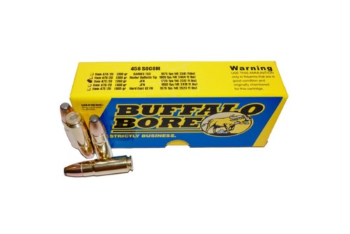 Buffalo Bore .458 Socom 350 gr JFN 20 Rounds Ammunition - 47C/20