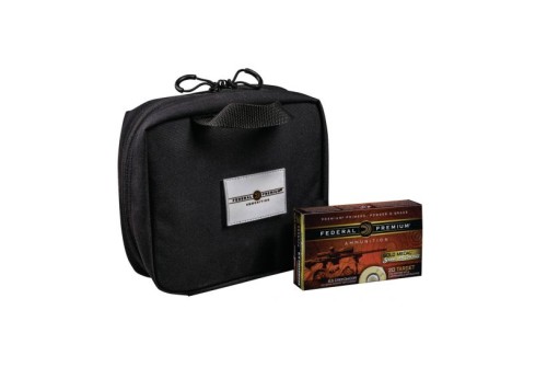 Federal  6.5 Creedmoor Gold Medal Sierra MatchKing Ammunition, 80 Rounds with Ammo Bag - GM65CRD1BAG1