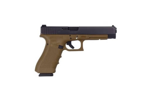 Glock 35 Gen 4 .40 S&W 5.31" 15 Round Pistol, Flat Dark Earth - PG3530103D