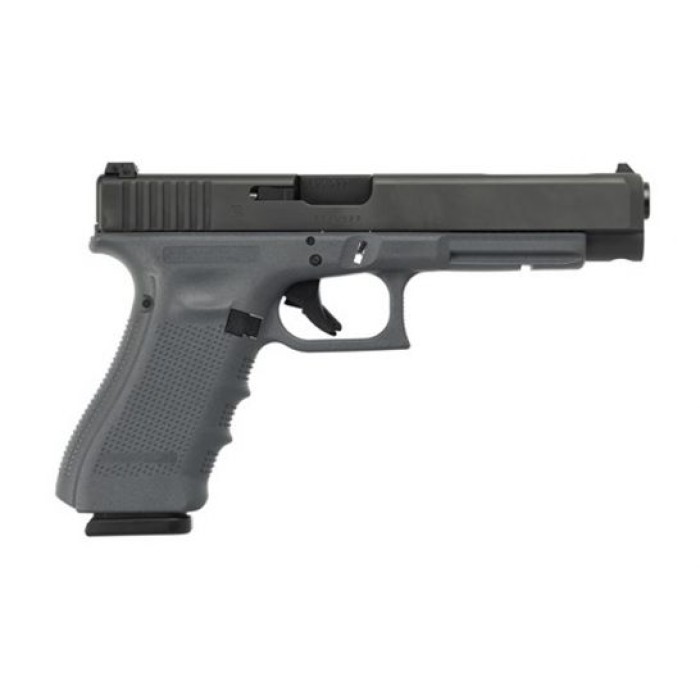 Glock 34 Gen 4 9mm 5.31" 17 Round Pistol, Gray - PG3430103GF