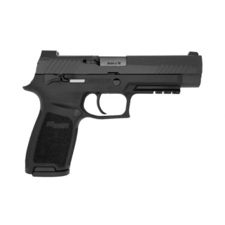 SIG Sauer P320-M17 Bravo 9mm Pistol, Black - 320F-9-M17-MS-BRAVO