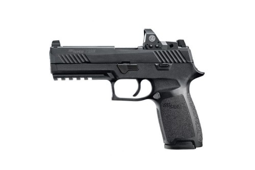 Sig Sauer P320 RX 9mm Full-Size Pistol w/ Romeo1 Reflex Sight - 320F-9-B-RX