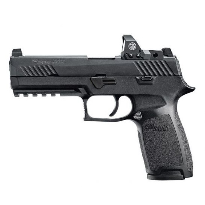 Sig Sauer P320 RX 9mm Full-Size Pistol w/ Romeo1 Reflex Sight - 320F-9-B-RX