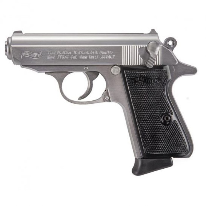 Walther PPK/S .380ACP Pistol, Stainless Steel - 4796004