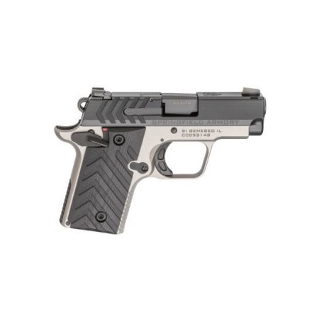 Springfield 911 380Acp 2.7''Bbl 6Rd Titanium/Blk PG9109TN 706397925659