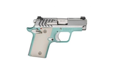 Springfield 911 380Acp 2.7''Bbl 6Rd Tiffany Blue/Ss PG9109VBS 706397925918