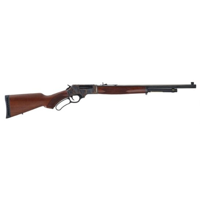 Henry .45-70 Government Octagon Barrel Lever Action Rifle, Case Hardened Receiver - H010CC