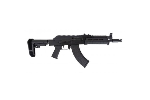 PSA AK-P GF3 MOE SBA3 Pistol, Black