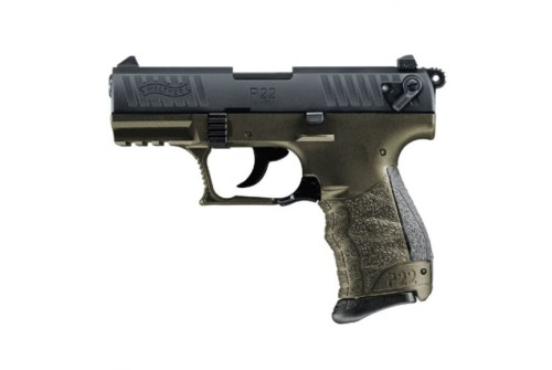 Walther P22QML .22 LR 3.4" Pistol, Military - 5120715