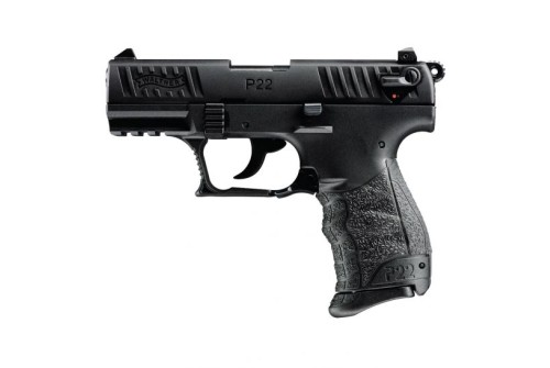 Walther P22Q .22 LR 3.4" Pistol, Black - 5120700