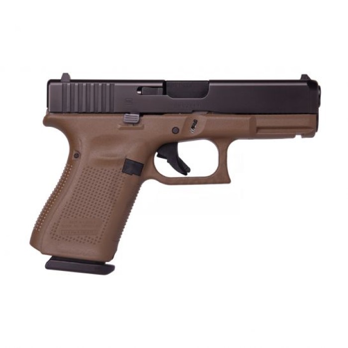 Glock Gen 5 G19 9mm Pistol, Flat Dark Earth - PA1950203DE