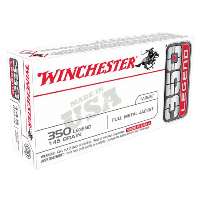 Winchester USA White Box .350 Legend 145 gr 20 Rounds Ammunition - USA3501