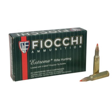 Fiocchi Extrema .222 Remington 50 gr VMAX 20 Rounds Ammunition - 222HVA