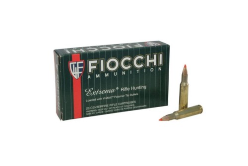 Fiocchi Extrema .222 Remington 50 gr VMAX 20 Rounds Ammunition - 222HVA