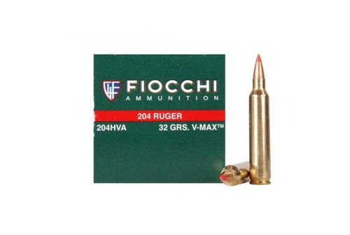 Fiocchi Extrema .204 Ruger 32 gr VMAX 50 Rounds Ammunition - 204HVA