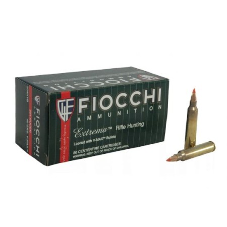 Fiocchi Extrema .204 Ruger V-Max 40 gr 50 Rounds Ammunition - 204HVB