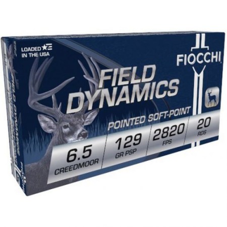 FIOCCHI 6.5CREDMOR 129GR PSP 20/BX UPC: 762344712123