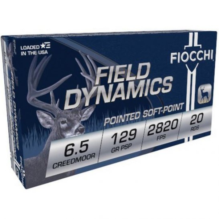 FIOCCHI 6.5CREDMOR 129GR PSP 20/BX UPC: 762344712123