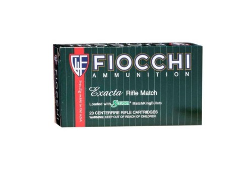 Fiocchi Extrema Ammunition 6.5 Creedmoor 142 Grain Sierra MatchKing