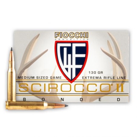 Fiocchi Extrema 6.5 Creedmoor 130 gr Scirocco II Spitzer 20 Rounds Ammunition - 65CMSCA