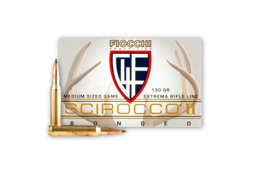 Fiocchi Extrema 6.5 Creedmoor 130 gr Scirocco II Spitzer 20 Rounds Ammunition - 65CMSCA