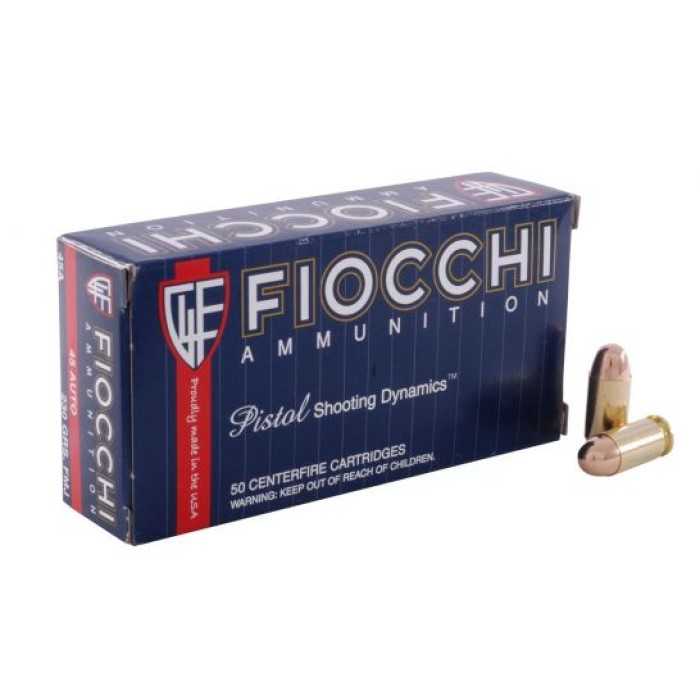 Fiocchi Shooting Dynamics .45 ACP 230 gr 50 Rounds Ammunition - 45A500