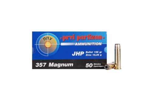 Prvi Partizan .357 Magnum 158 gr 50 Rounds Ammunition - PPD357