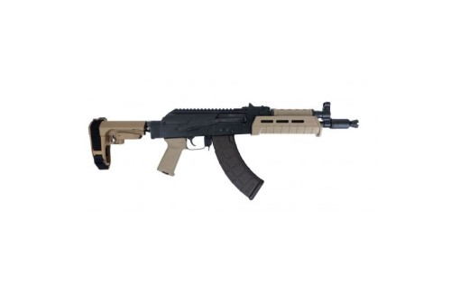 PSA AK-P GF3 MOE SBA3 Pistol, FDE