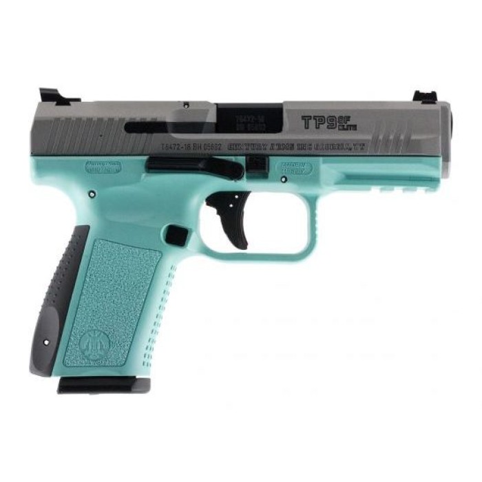 Centurion Tp9 SF Elite 9Mm Robins Egg Blue 15Rd HG3898BGN