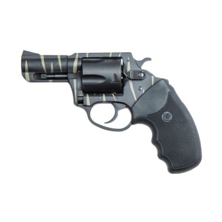 Charter Arms Bulldog .44 Special Revolver, Black with Tiger Stripes - 24420