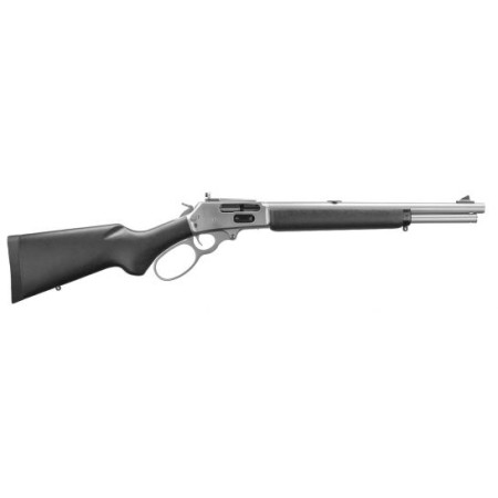 Marlin 1895 Trapper 45-70, 16.5" SS Barrel, Skinner Sights, Big Loop Lever, Black Stock