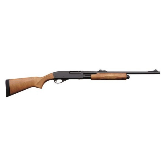 Remington 870 Express 12 GA 20" Fully Rifled Pump Shotgun, Monte Carlo Hardwood - 25575