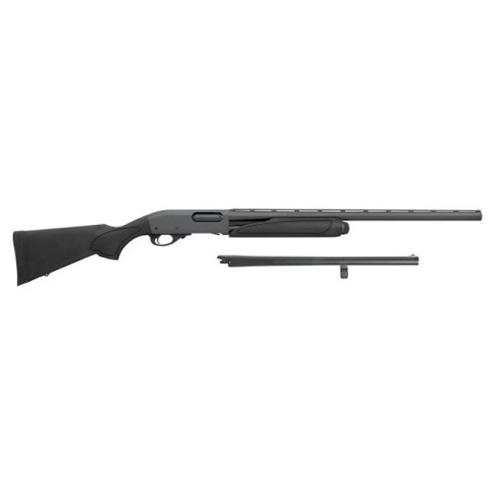 Remington 870 Express Synthetic Field and Home Combo 12 GA Shotgun, Black - 81291