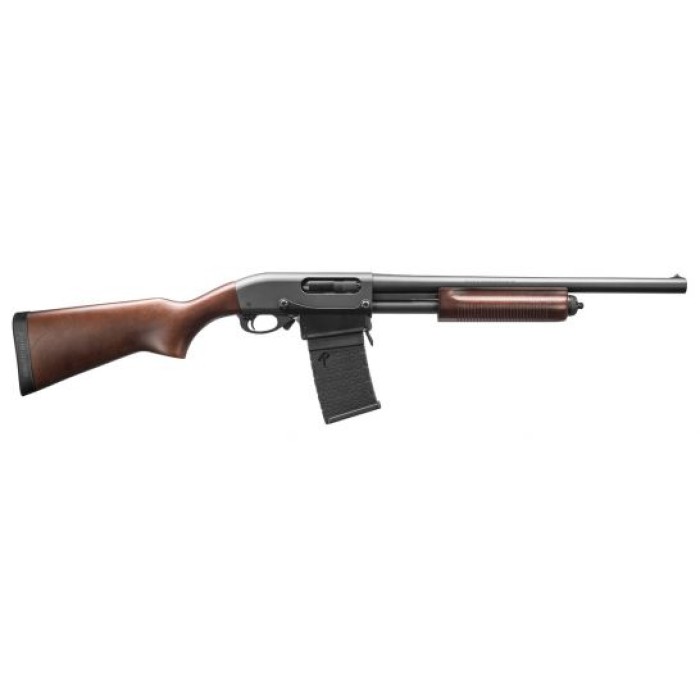 Remington Model 870 DM 12 GA 18.5" Pump Shotgun, Hardwood - 81351