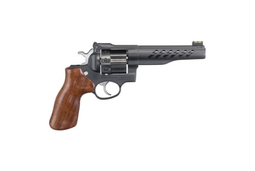 Ruger Super GP100 Competition .357 Mag / 38 Spl 5.5" Revolver, Hardwood - 5065