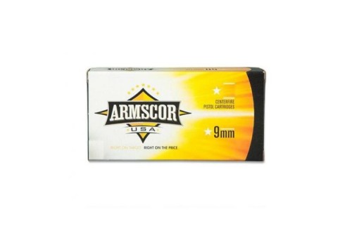 Armscor 9mm 147gr Fmj 50/1000