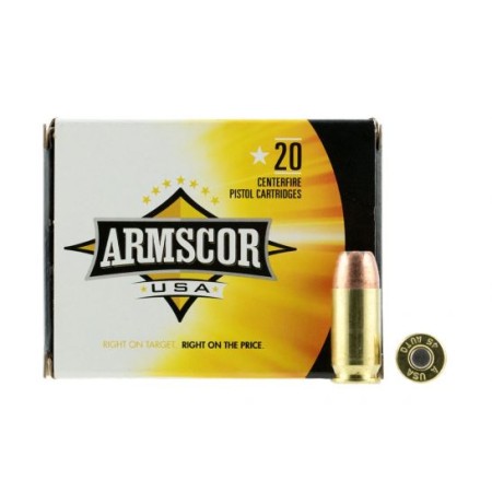 Armscor 45 Auto/ACP 230gr JHP Ammunition 20rds - FAC45A-10N