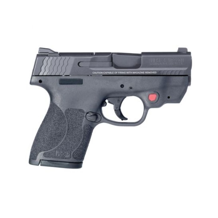 SMITH & WESSON M&P40 Shield M2.0 .40 S&W 3.1in 1x6rd 1x7rd Pistol with Crimson Trace Red Laser (11674)