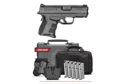 Springfield Armory XD-S MOD.2 9mm Pistol w/ Gear Up Package, Tritium Night Sight - XDSG9339BTIGU