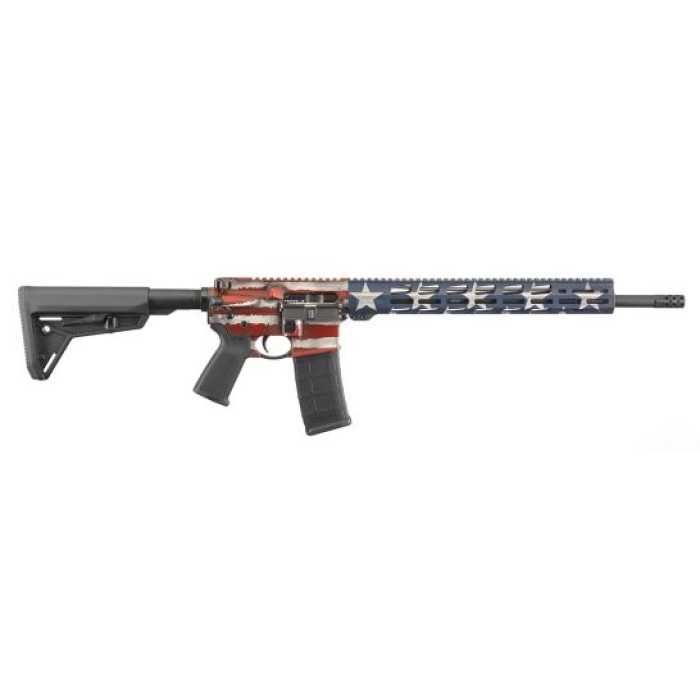 Ruger AR-556 MPR Flag Series 5.56 NATO Rifle - 8538