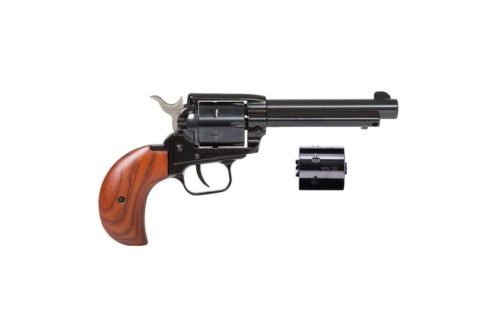 Heritage Rough Rider Bird Head .22 LR/.22 WMR Revolver 4.75", Black - RR22MB4BH