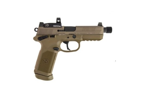 FN FNX-45 Tactical Pistol w/ Vortex Venom Optic, FDE - 66-100659