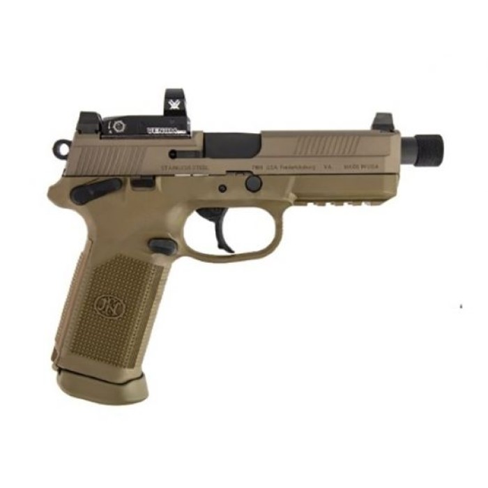 FN FNX-45 Tactical Pistol w/ Vortex Venom Optic, FDE - 66-100659