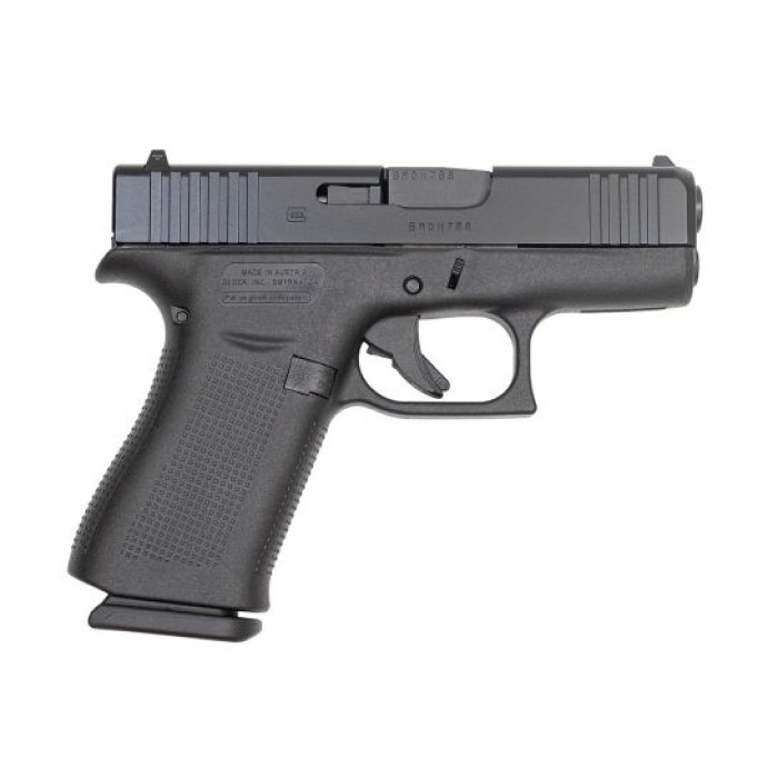 Glock G43X Black 9mm Sub-Compact Pistol w/ AmeriGlo Night Sights - PX4350301AB