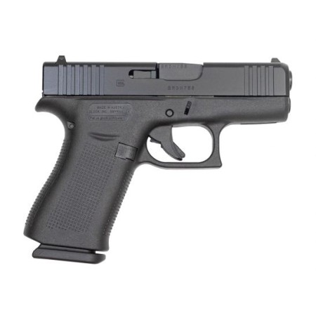 Glock G43X Black 9mm Sub-Compact Pistol w/ Glock Night Sights - PX4350701