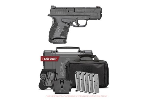 Springfield Armory XD-S Mod.2 .45 ACP Pistol w/ Gear Up Package, Fiber Optic Sight - XDSG93345BIGU