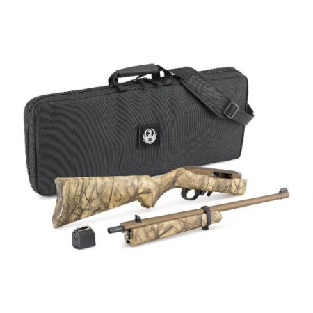 Ruger 10/22 Takedown .22lr 16.12" Rifle w/ Rifle Case, Go Wild Camo - 31146