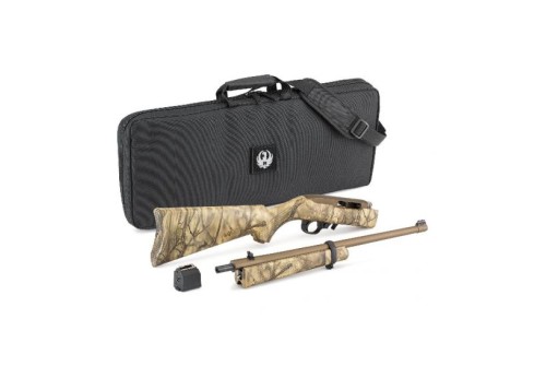 Ruger 10/22 Takedown .22lr 16.12" Rifle w/ Rifle Case, Go Wild Camo - 31146